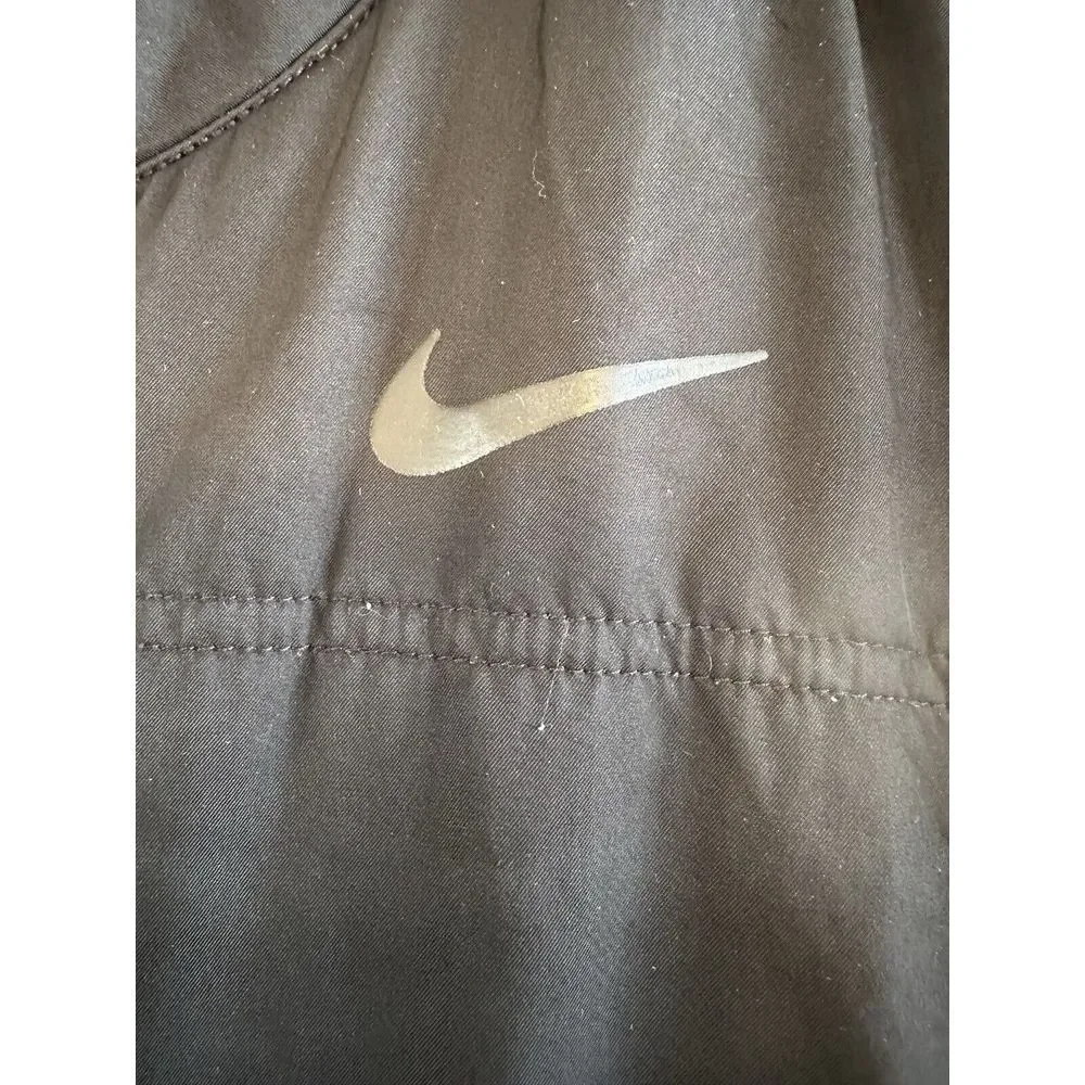 Nike Men's Golf Reversible Synthetic Fill‎ Jacket Black Winter Puffer Sz L  Flaw